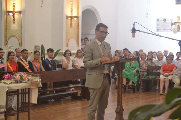 El alcalde de Almagro agradece su protección al Patrón San Bartolomé