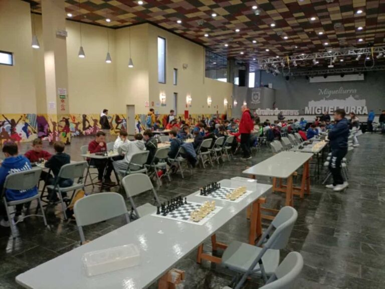 122 jugadores participaron en la primera jornada  del Campeonato Provincial en Edad Escolar de Ciudad Real 2023 en el CERE de Miguelturra