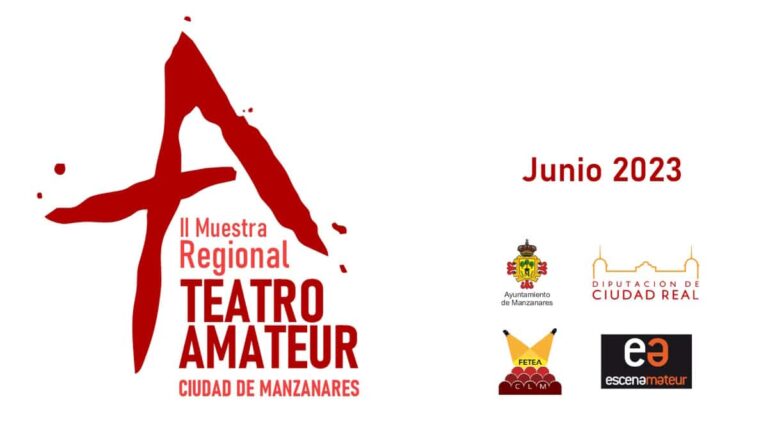 Abierta la inscripción de la II Muestra Regional de Teatro Amateur “Ciudad de Manzanares” hasta el 29 de abril
