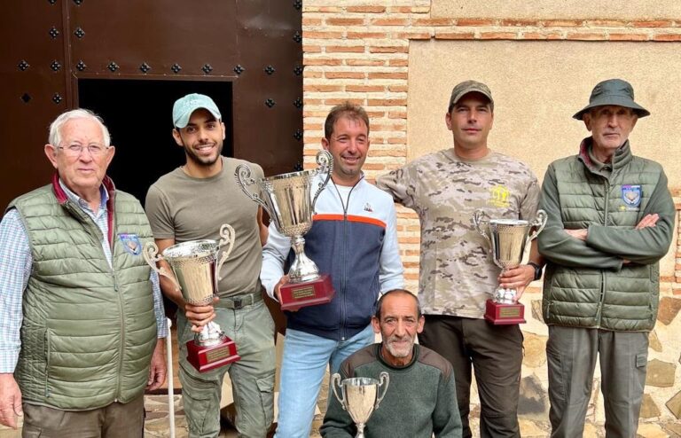 Rafael Martínez Velert, campeón provincial de caza menor con perro en Ciudad Real
