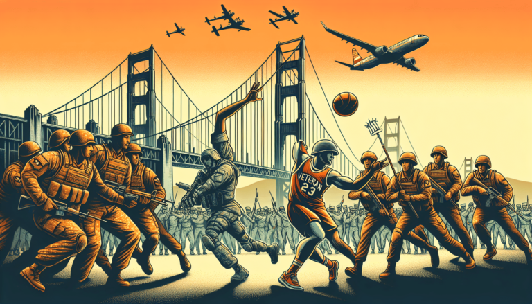 Celebración de veteranos en el Puerta de Santa María