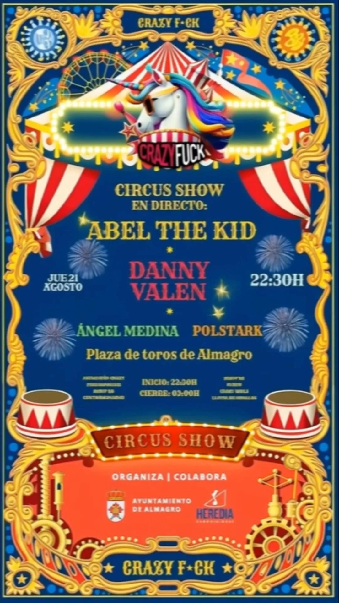 El Crazy F*ck Circus Show llena de emoción la noche de Almagro 1 El Crazy F*ck Circus Show llena de emoción la noche de Almagro - 531548305 1103078804485736 2023258609403659803 n