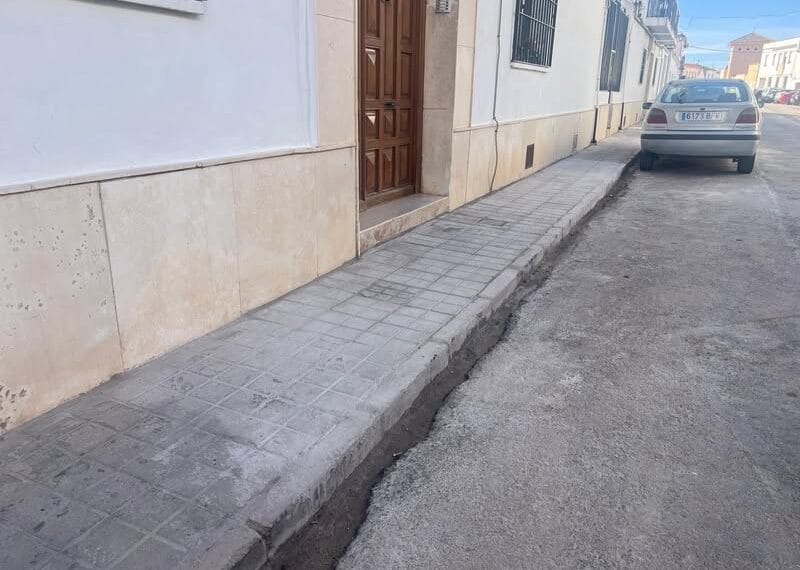 Almagro: Nuevas mejoras de accesibilidad y aceras gracias a peticiones vecinales
