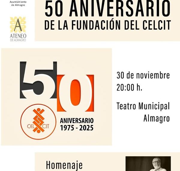 Almagro celebra 50 años del CELCIT y homenajea a Luis Molina