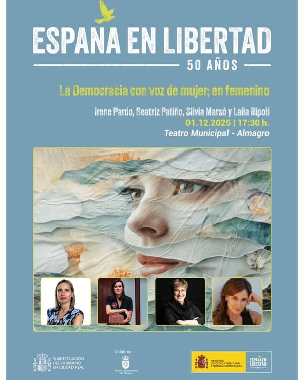 La Democracia con Voz de Mujer: Celebrando 50 Años de Libertad en Almagro - 588780616 914446627576018 7677469273710413675 n