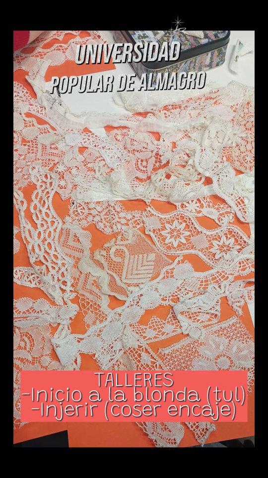 La Universidad Popular de Almagro impulsa la tradición del encaje a nuevas generaciones. - 587277867 18234174532305421 3631375498280052864 n