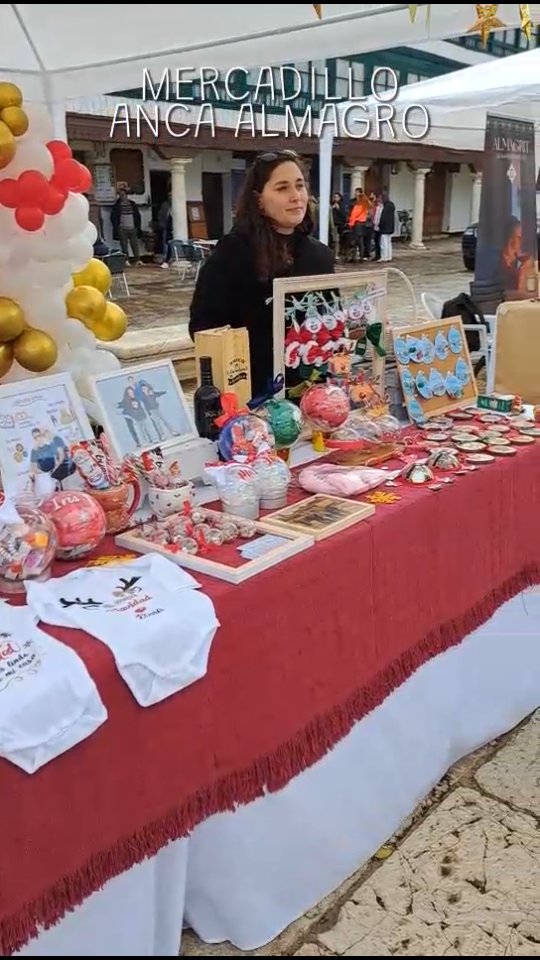 Mercadillo y chocolatada pre-navideños conquistan el primer sábado festivo en Almagro. 1 Mercadillo y chocolatada pre-navideños conquistan el primer sábado festivo en Almagro. - 588112285 18233354185305421 277594502325450266 n