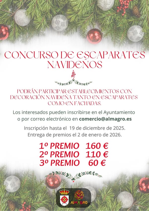 Concurso de Escaparates Navideños en Almagro: Inscripciones hasta el 19 de diciembre 1 Concurso de Escaparates Navideños en Almagro: Inscripciones hasta el 19 de diciembre - 600949000 930407845979896 6108194118756279630 n