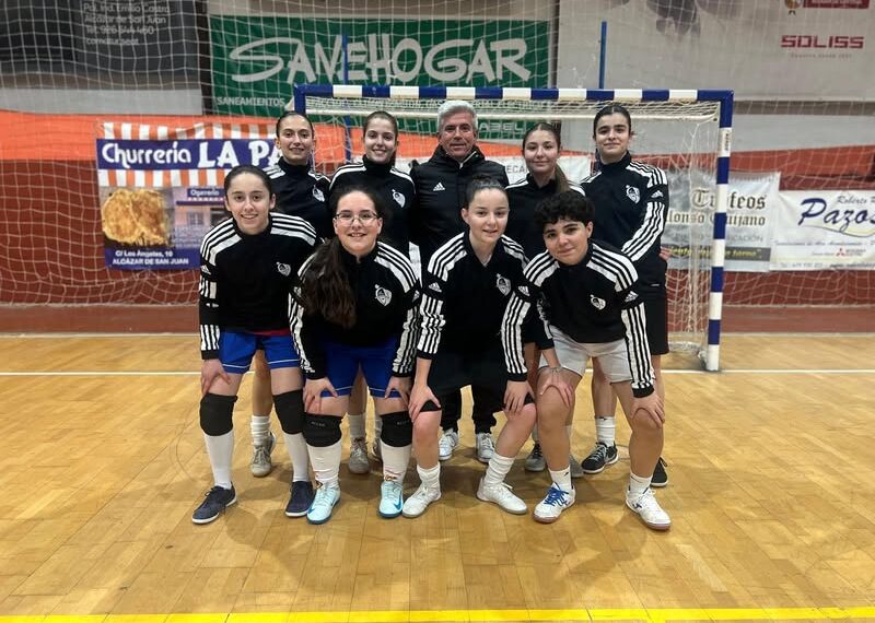 Jugadoras de Almagro destacan en entrenamientos de Fútbol Sala Femenino Sub-14 y Sub-16 CLM