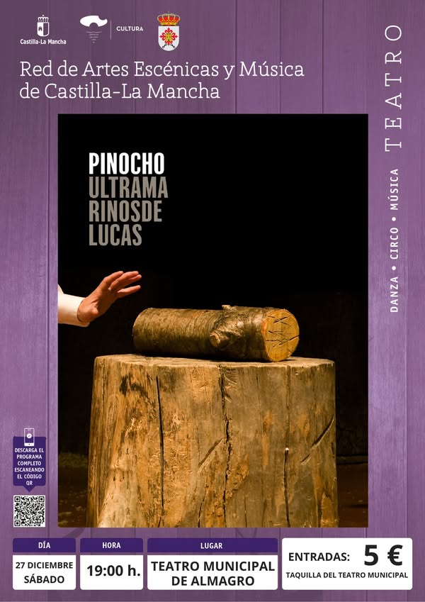 Espectáculo Familiar de Pinocho en Almagro este 27 de diciembre - 605244140 936805835340097 2350224030289324483 n