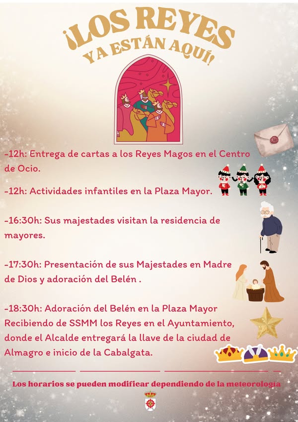 ¡Vuelven los Reyes Magos a Almagro con magia, ilusión y muchas sonrisas!