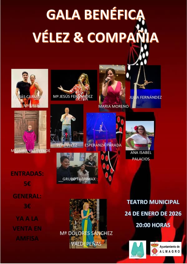 Noche Solidaria en Almagro: Gala Benéfica a Favor de AMFISA el 24 de Enero - 612351056 947130454307635 7208839377168491121 n