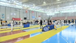 Almagro Brilla como Sede del Torneo Nacional de Esgrima en el Pabellón Gemma Arenas