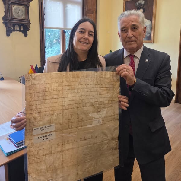 Almagro gestionará exhibición del documento fundacional de la Orden de Calatrava en septiembre - 635356911 979601024393911 2460220280535127569 n