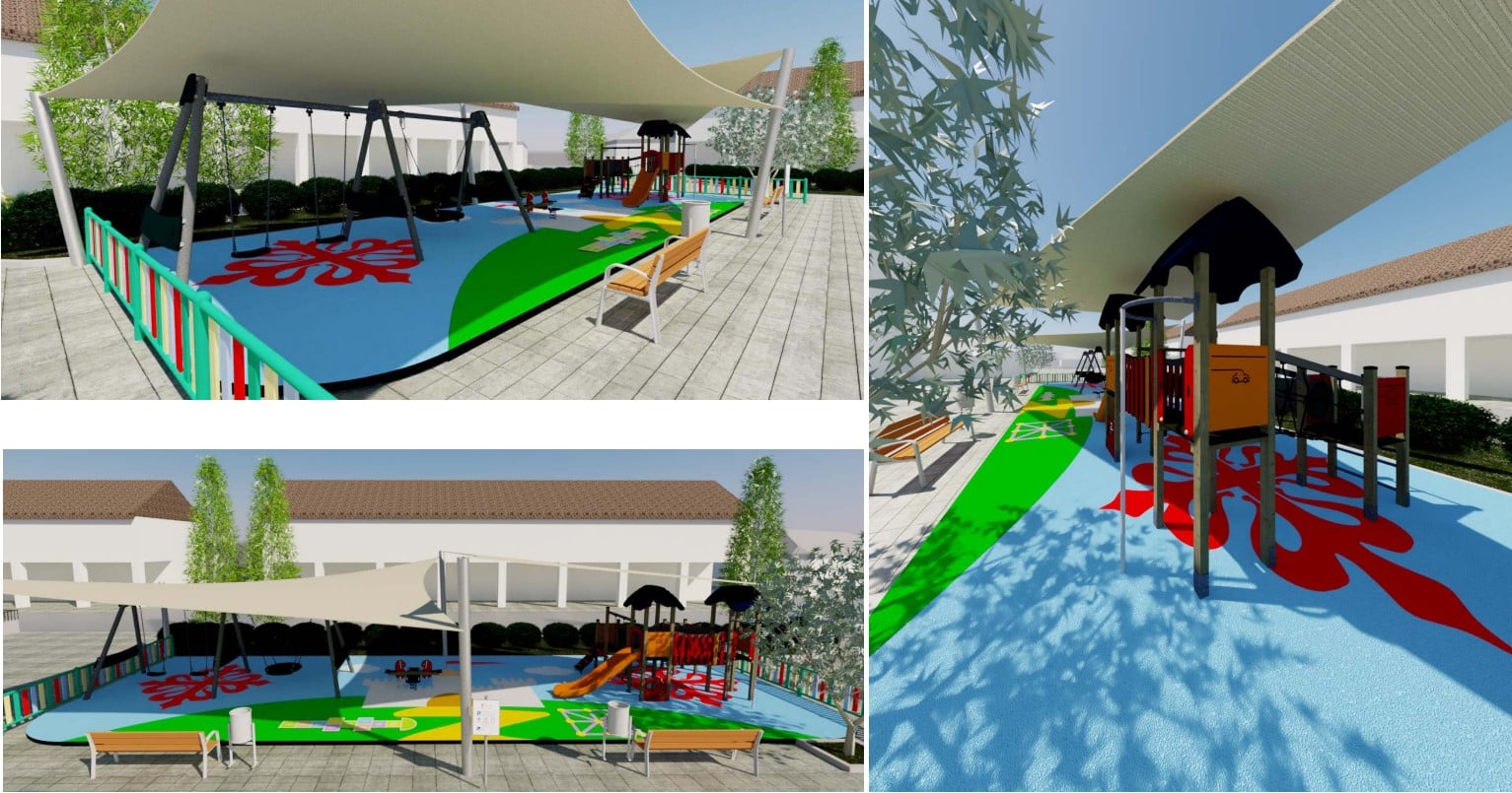 Inician Mejoras del Parque Infantil en la Plaza San José con Enfoque en Inclusión y Seguridad - Comienza la Renovacion del Parque Infantil de la Plaza San