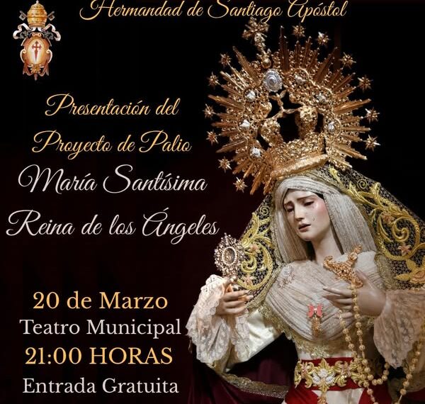 Presentación del Palio de María Santísima de los Ángeles: Arte y Fe en Santiago Apóstol