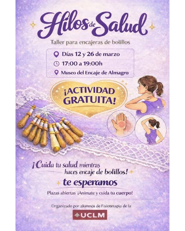 Taller de Cuidado Físico para Encajeras en el Museo del Encaje de Almagro - 649897855 996956112658402 7720924443172378517 n