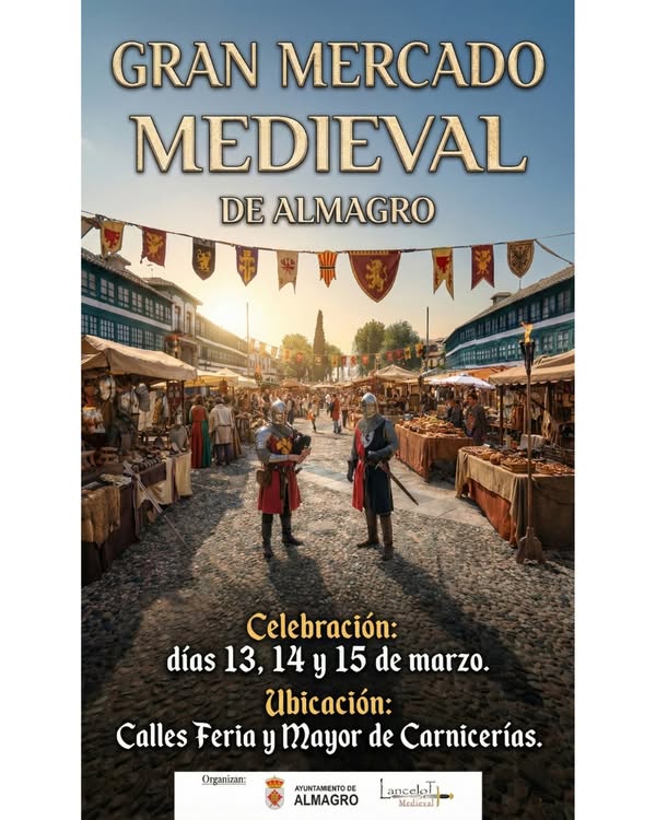 Regresa el Mercado Medieval a Almagro: Historia y Espectáculo en Marzo - 650830699 996967409323939 6379389943351131999 n