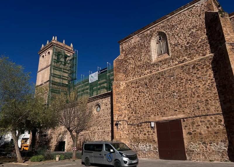 Avanzan las obras de rehabilitación en la Antigua Universidad Nuestra Señora del Rosario