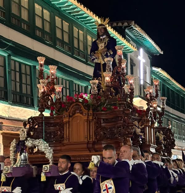 Emotiva Procesión de Jesús Rescatado y María Magdalena en Almagro - 659027518 18246641578305421 7544125612532112950 n.webp