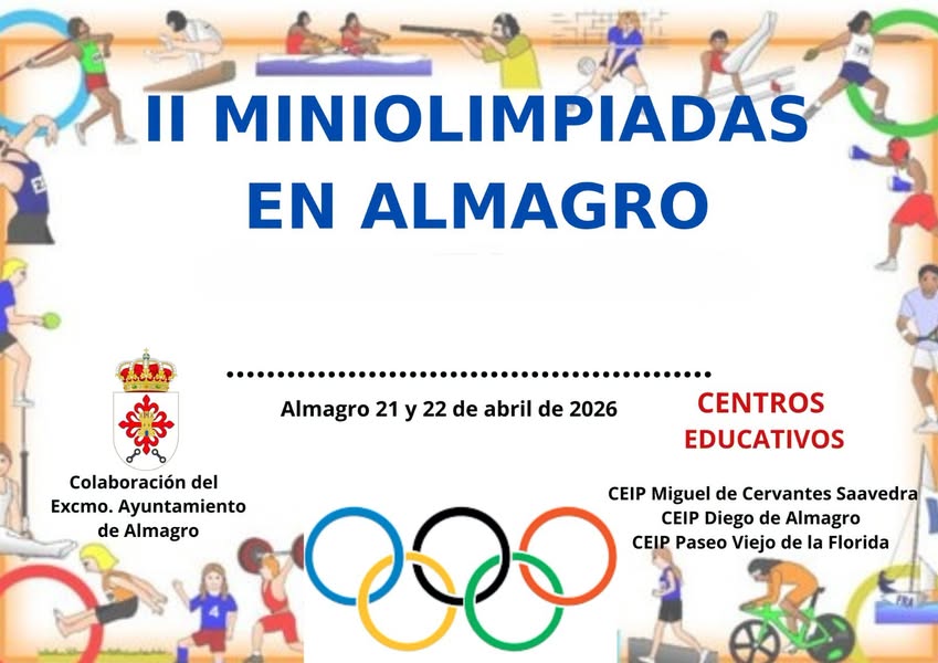 Almagro se Prepara para la II Mini Olimpiada Escolar sin Competición ni Ganadores - 675583970 1274407141485690 8291429773532107700 n