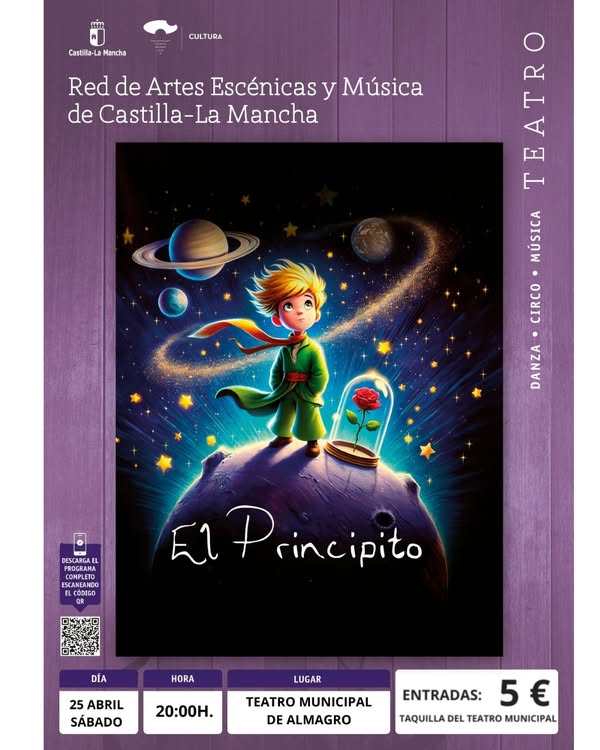 El Principito en Almagro: Un Viaje Teatral al Corazón de la Imaginación - 678393685 1030923445928335 8111402646521429531 n
