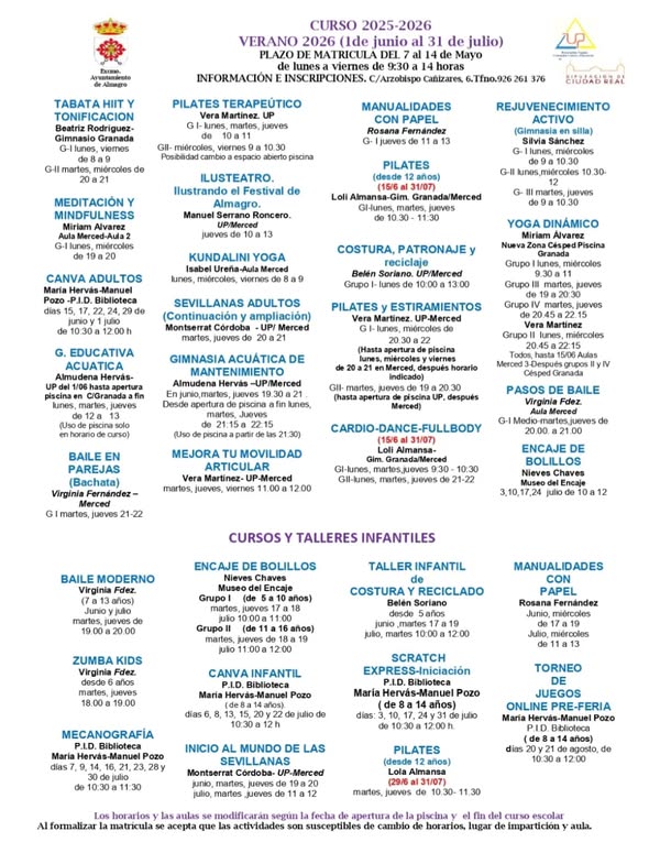 Cursos de Verano en la Universidad Popular de Almagro: Inscripciones del 7 al 14 de mayo - 681539186 18249762364305421 6300488896600243222 n.webp