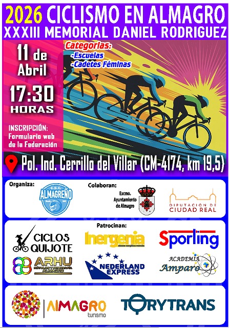 El Memorial Daniel Rodriguez de Almagro espera una participación masiva en el arranque del Trofeo Federación de Escuelas 1 El Memorial Daniel Rodriguez de Almagro espera una participación masiva en el arranque del Trofeo Federación de Escuelas - almagro cartel