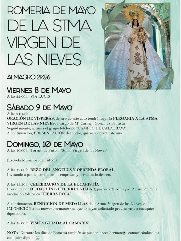 Romería de Mayo en Almagro: Celebración en Honor a la Virgen de las Nieves - 687209937 18250603435305421 2428558732958351464 n.webp