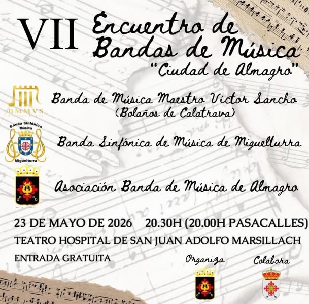 VII Encuentro de Bandas de Música en Almagro: Cultura y Convivencia Musical - 700890395 18252073948305421 8728738852070732285 n