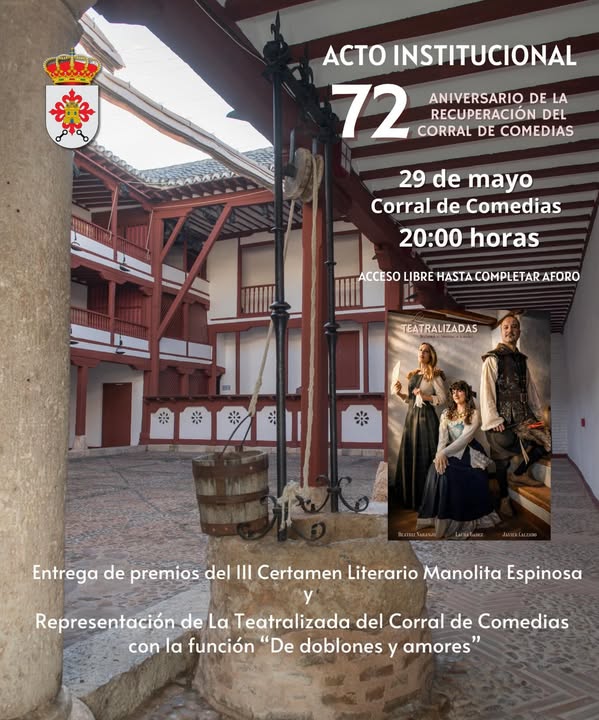 Celebración del Día del Corral de Comedias en Almagro: Una Joya del Siglo de Oro - 702836565 18252401302305421 7022676900826954186 n