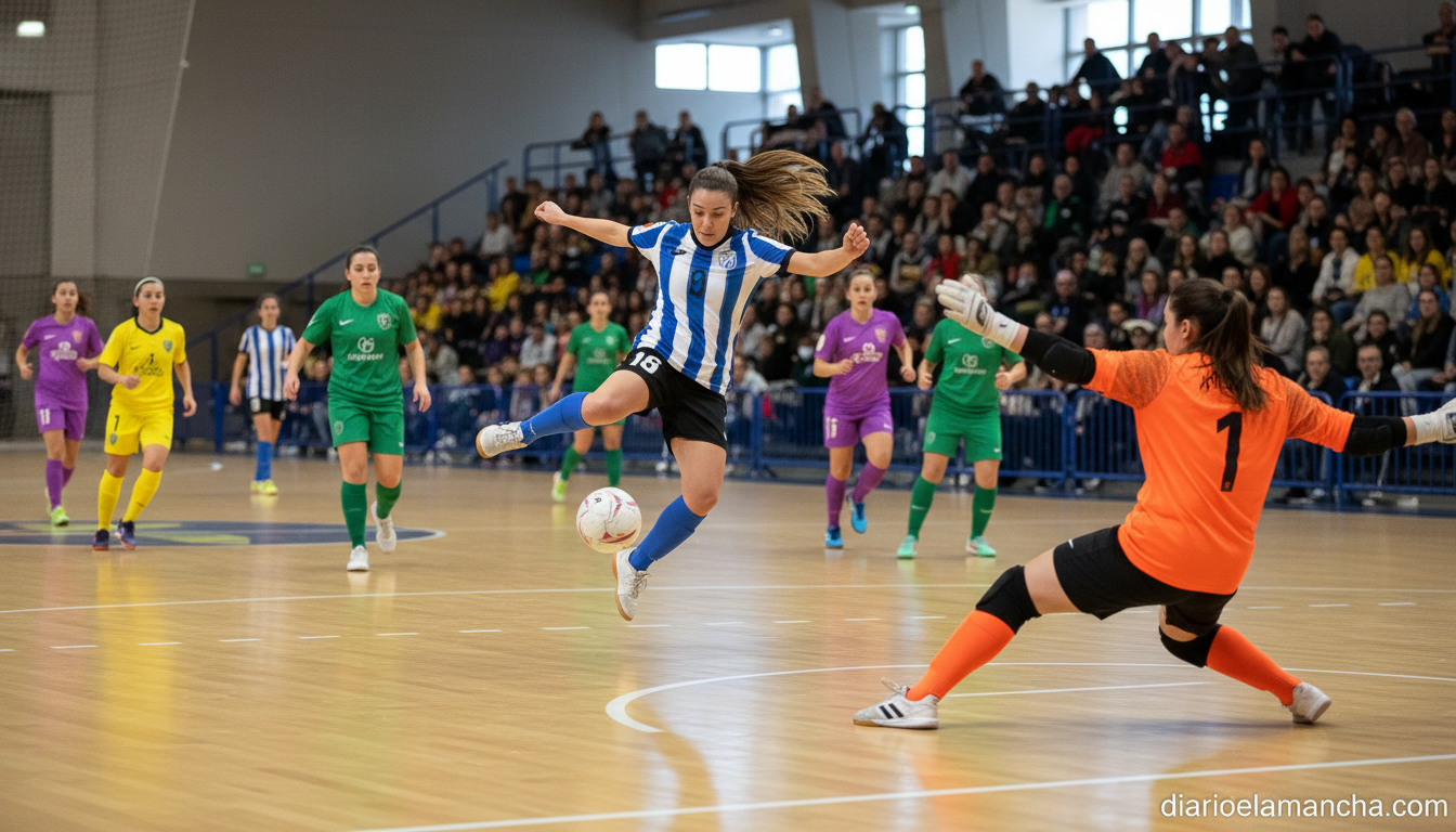 El Almagro FSF golea al Martos 7-0 y se juega el título en Majadahonda - almagro fsf martos segunda division femenina futbol sala jornada29