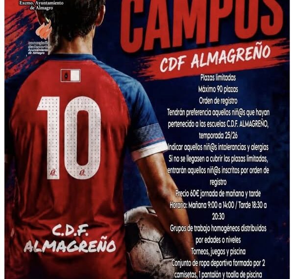 Éxito en la jornada deportiva organizada por la Concejalía de Deportes de Almagro