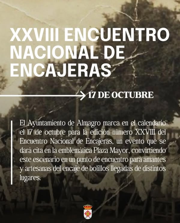 Encuentro de Encajeras en la Plaza Mayor de Almagro: Tradición viva el 17 de octubre - 719203843 18254877658305421 5917370802120409047 n.webp