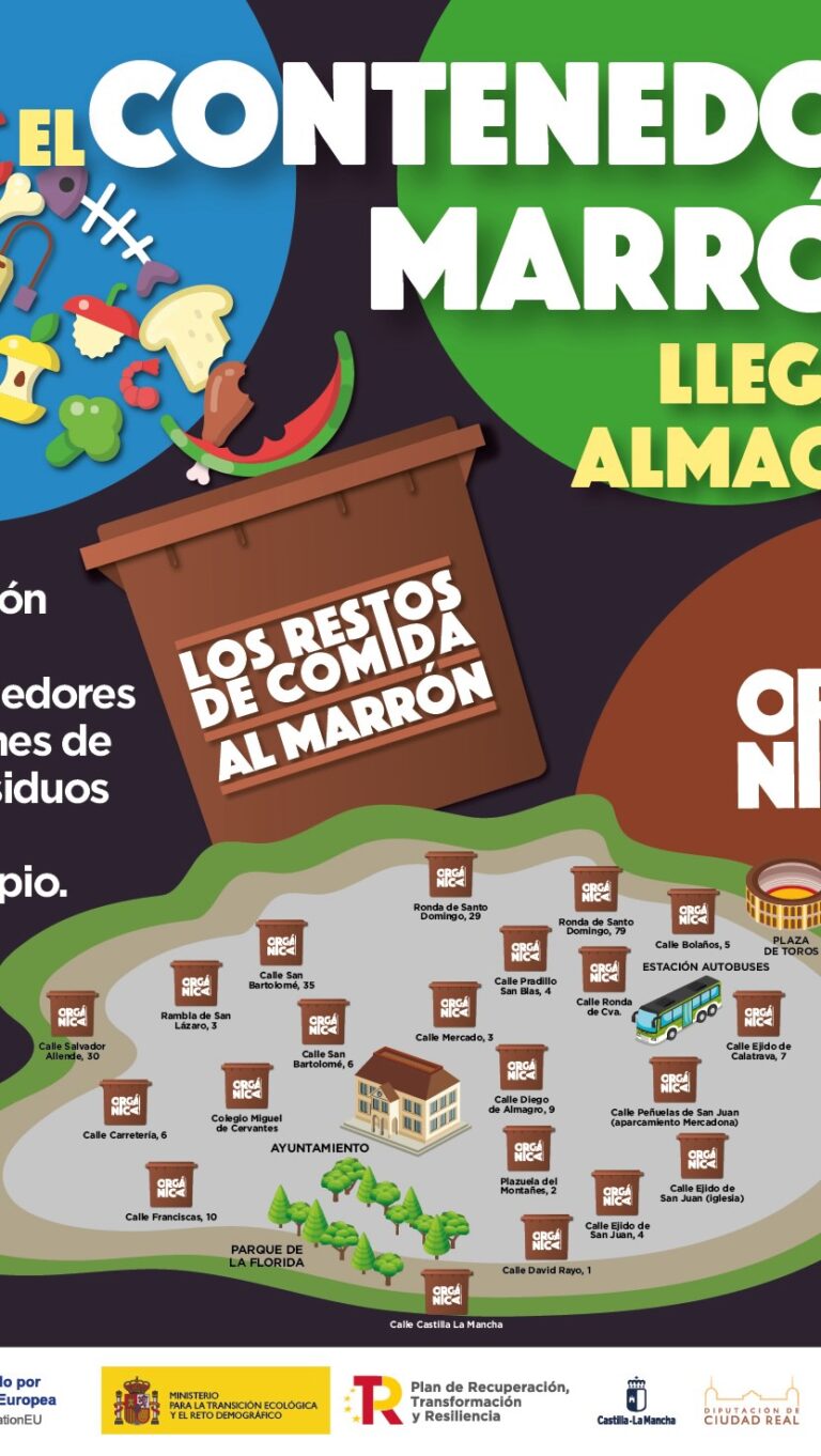 Nuevos contenedores marrones: Almagro apuesta por un futuro sostenible y limpio