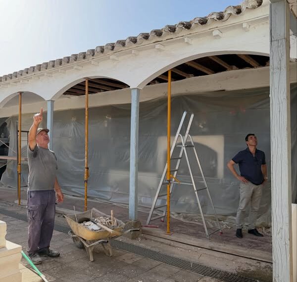 Inician Obras de Mejora en el Patio del Cementerio Municipal de Almagro