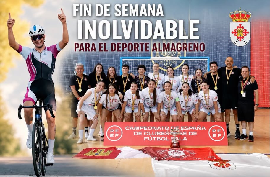 Triunfos Deportivos en Almagro: Campeonas y Campeón Nacionales Celebrados en el Ayuntamiento - 731350658 1038971608570898 5792264717730158598 n