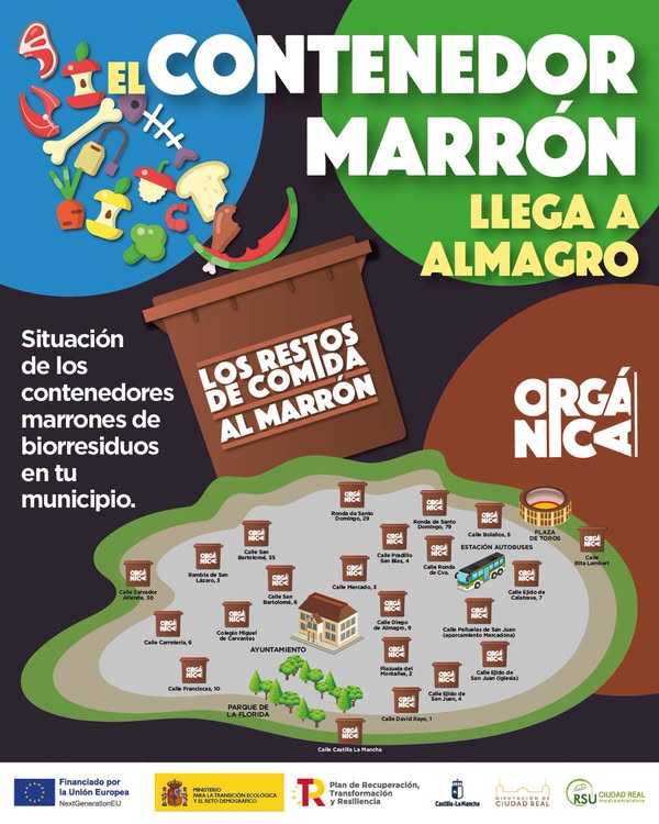 Llegan a Almagro los nuevos contenedores marrones para residuos orgánicos - 731808252 1343476977982049 8758088358159979669 n