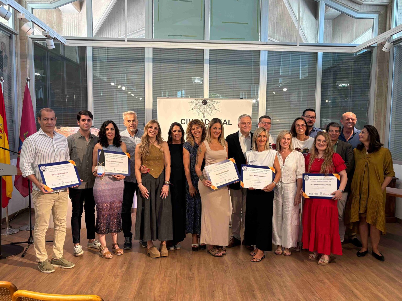 Ciudad Real premia los mejores comercios de la Noche Blanca Cervantina