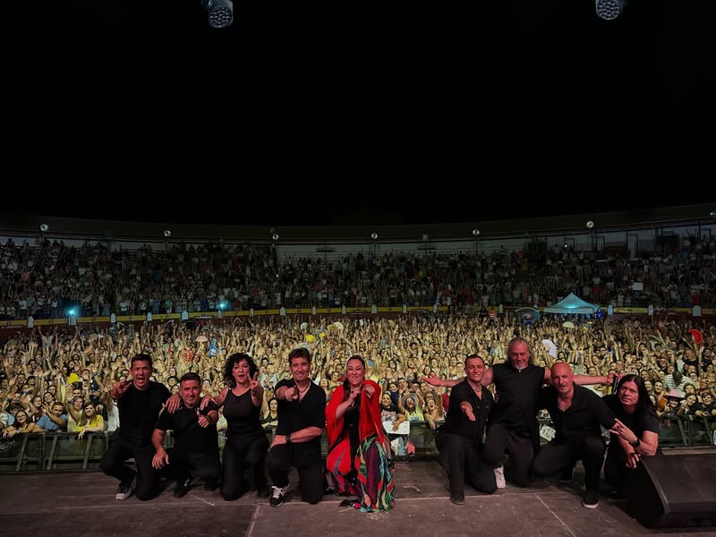 Camela desborda de música y emociones la Plaza de Toros de Almagro