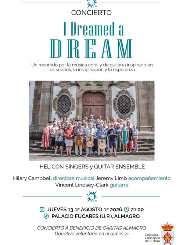 Noche de Sueños Musicales en Almagro: Concierto Solidario para Cáritas