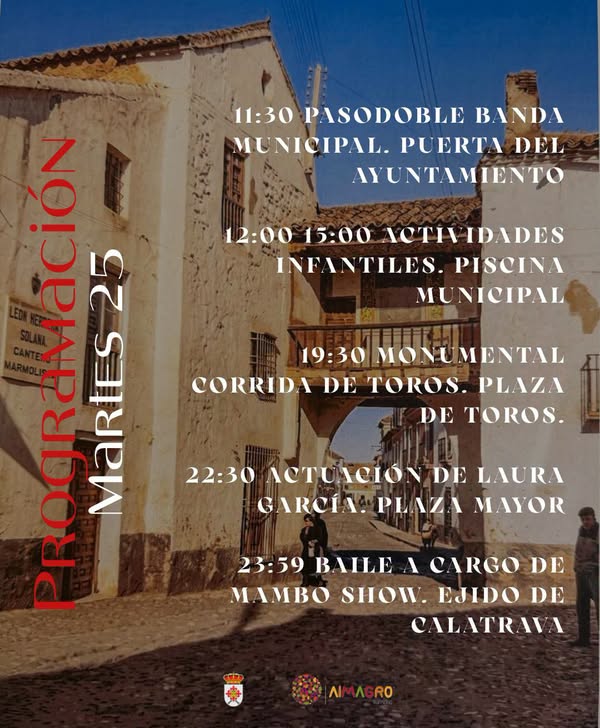 Actividades del tercer día de las fiestas en honor a San Bartolomé Apóstol 2026