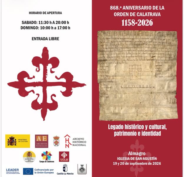 Celebración del 868º aniversario de la Orden de Calatrava en Almagro, 19 y 20 de septiembre