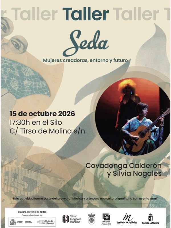 Mujeres creadoras: Encuentro de cultura e igualdad en Almagro el 15 de octubre