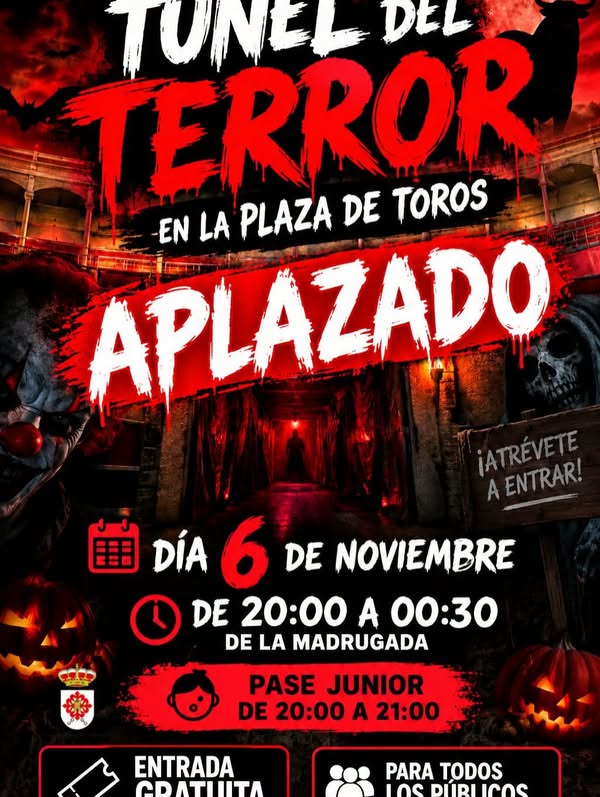 Aplazada la celebración del Túnel del Terror en Almagro por accidente ferroviario.